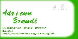 adrienn brandl business card